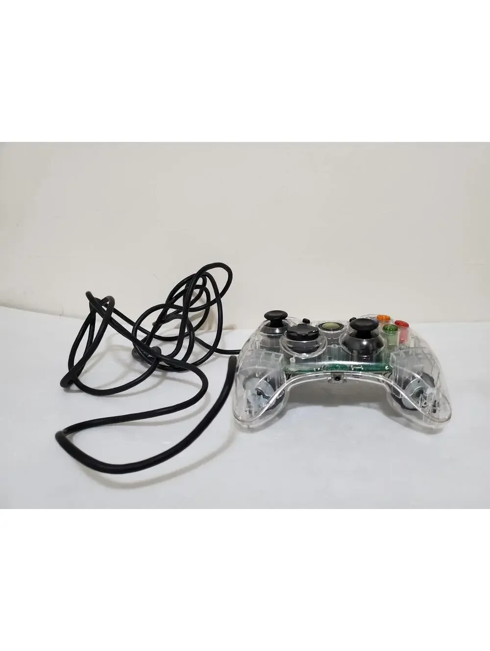 Afterglow Clear and Sleek Microsoft Xbox 360 Wired Controller Model PL-3602